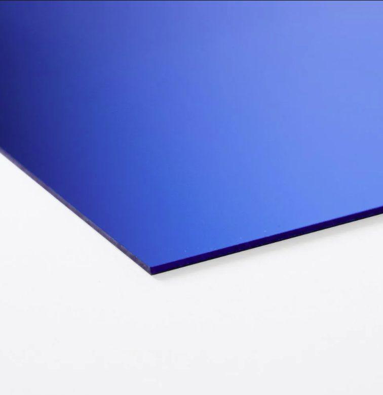 Akryl pro laserové zpracování 600 x 400 x 2 mm - Modrý