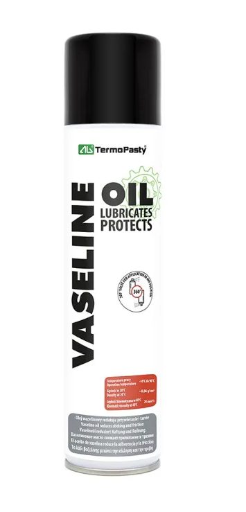 Bezbarvý vazelínový olej ve spreji - 300 ml