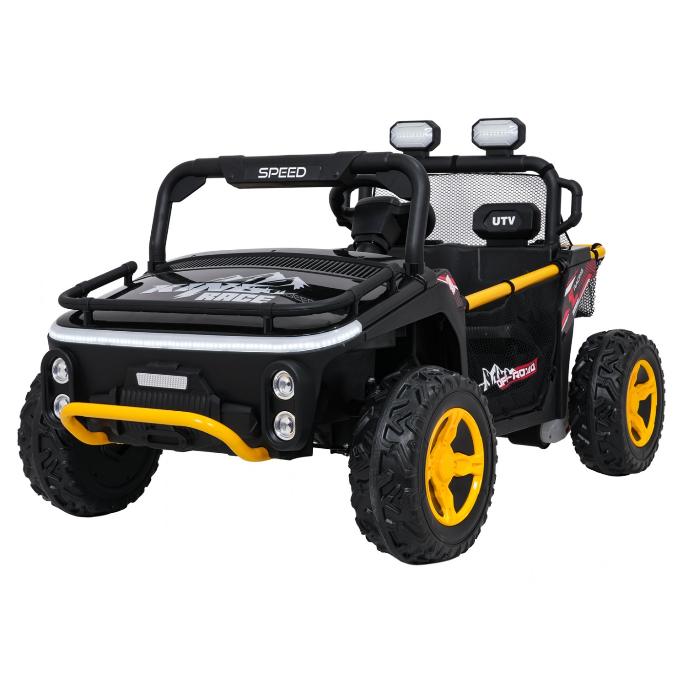 Dětské elektrické autíčko Buggy UTV Speed 24V černé