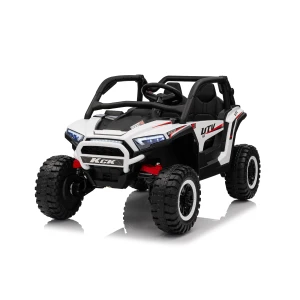 Elektrické autíčko Buggy UTV KCK 4x4 bílé 24V | 800W | 50 kg | EVA | LED | 2