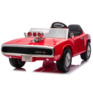 Dětské elektrické autíčko Dodge Charger R/T 24V 2x200W červené