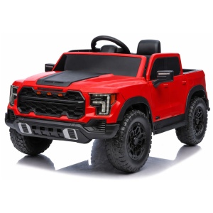 Elektrické autíčko Pickup P4 12V 4x4 červené