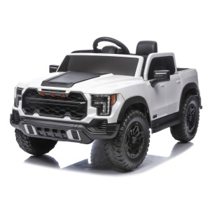 Elektrické autíčko Pickup P4 12V 4x4 bílé