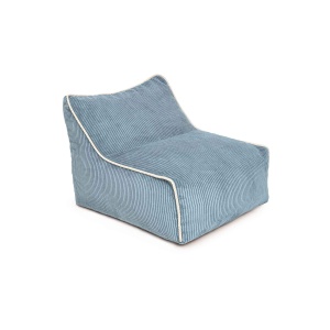 SHAPPY Dětské pěnové křeslo Kumo SHAPPY manšestr Barva: Sky Sugar