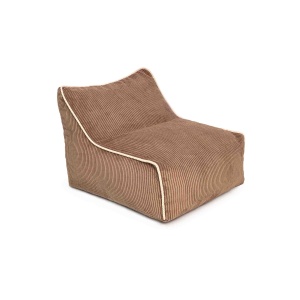 SHAPPY Dětské pěnové křeslo Kumo SHAPPY manšestr Barva: Chocolate