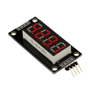 Hodinový LED displej 0.56" TM1637 - Červený