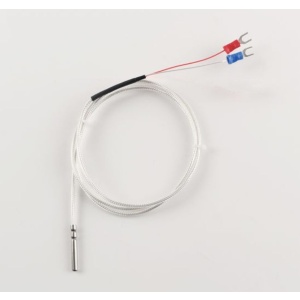 PT1000 Platinový teplotní senzor - Pletený s 2 vodiči