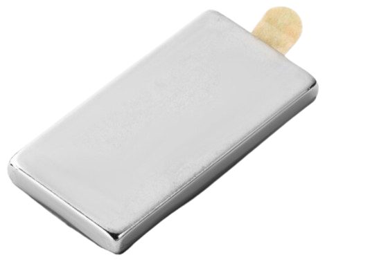 Samolepící neodymový magnet kvádr 20x10x2 mm