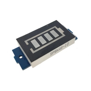 LED grafický indikátor kapacity lithiové baterie 18650 4S