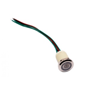 LED IP68 spínač - Modré podsvícení