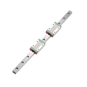 Kolejnice lineárního vedení se dvěma vozíky MGN15 - Délka 750 mm