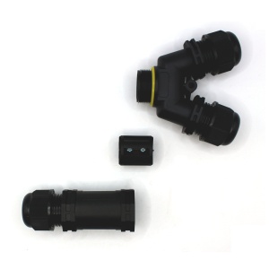 Kabelová rychlospojka DRÁTEK vodotěsná GY M25 9-12mm IP68 3pin
