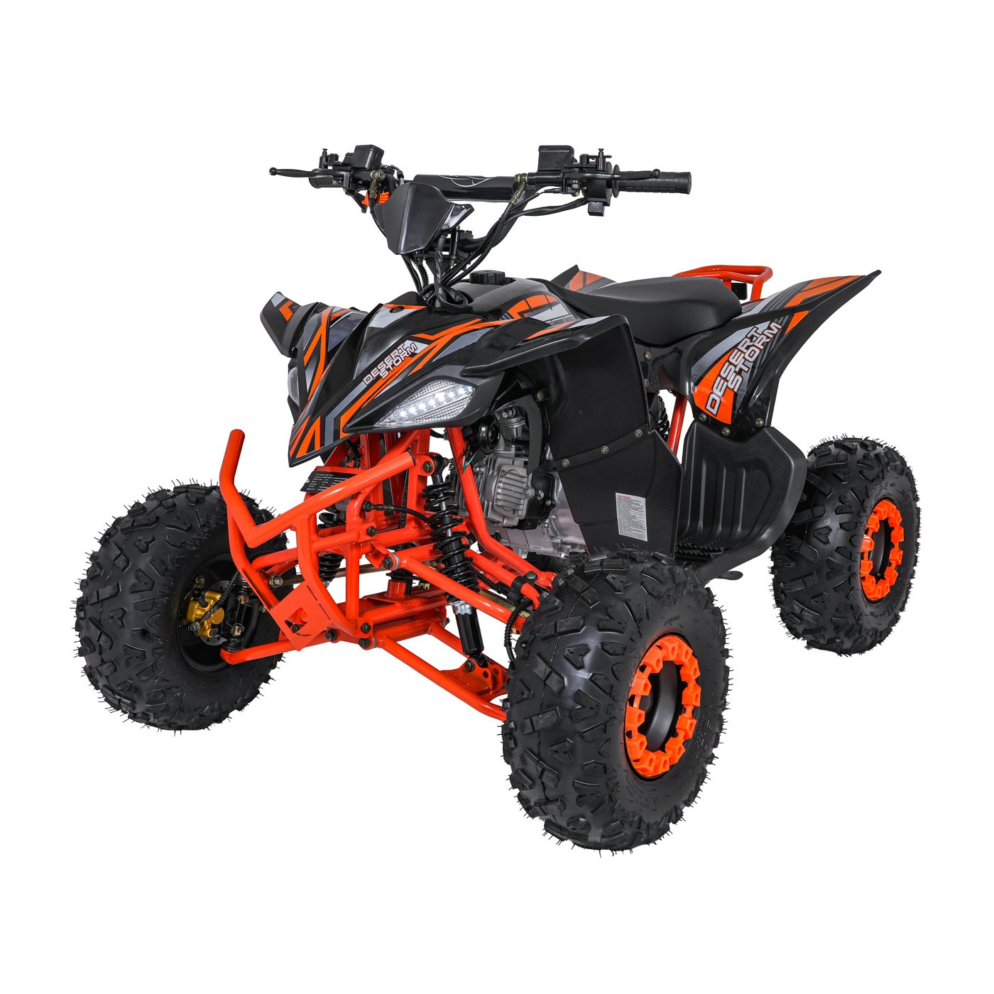 Dětská benzínová čtyřkolka RamiGO DESERT STORM LIFT 125CC oranžová