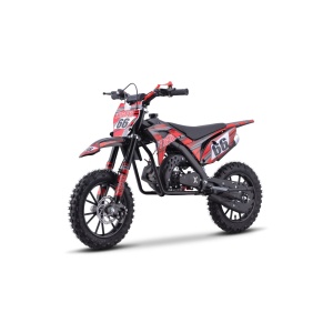 Dětská benzínová motorka RamiGO TIGER 49CC červená