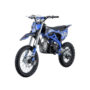 Dětská benzínová motorka RamiGO ULTRA 66 125CC modrá