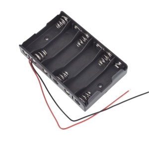 Bateriový box pro šest baterií AA 1